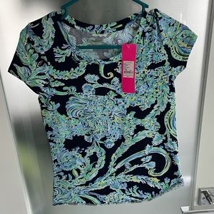 Lilly Pulitzer shirt, Mari top NWT XXS